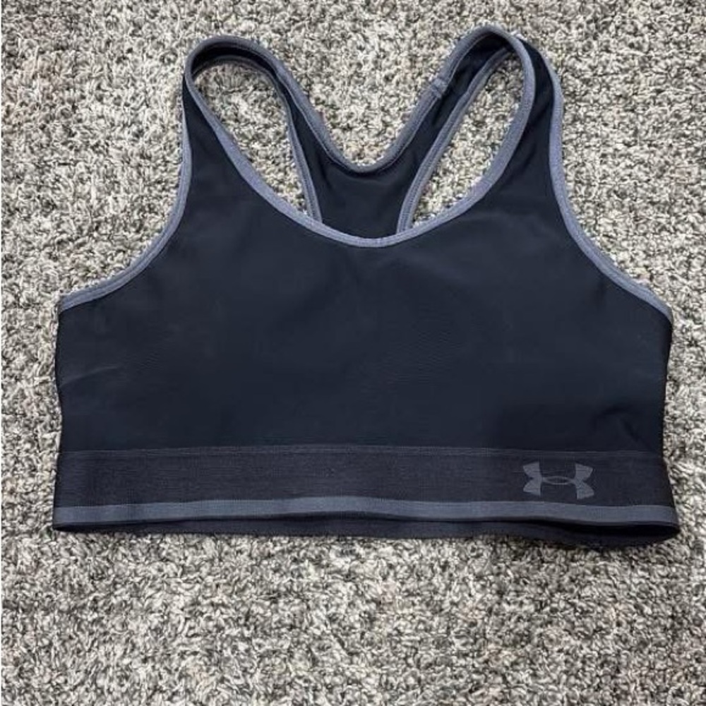 Under Armour Black Performance Sports Bra Racerback